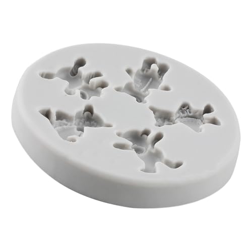 Bear Polymer Clay Mold Bear Silicone Molds for DIY Crafts Air Dry Plaster Polymer Clay Epoxy Resin Casting Jewelry Making - color: Style B
