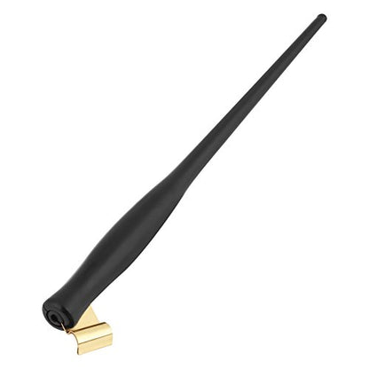 Oblique Pen Nib Holder English Calligraphy Dip Pen Point Holder 2-in-1 Script Handed Dip Pen Oblique Pen Holder Antique Fountain Dip Pen, Black