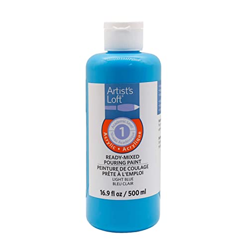 Artist's Loft Acrylic Ready-Mixed Pouring Paint 500ml - color: Light blue