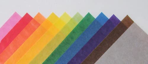 Translucent Wax Paper, Kite Paper, Glassine Papers. Suitable for Making Window Stars, Waldorf Stars (Classic, 2.7 x 2.7 inch) - color: Classic, 2.7 x 2.7 inch