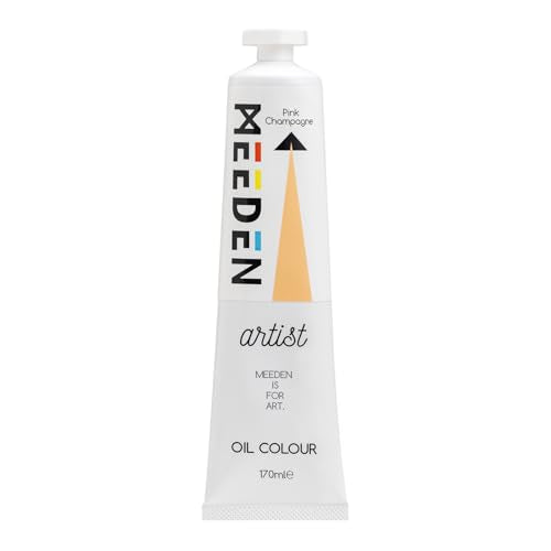 MEEDEN Artist Grade Oil Paint: Pink Champagne - 170ml/5.7oz Tube - Professional Art Paints for Canvas Painting - color: Pink Champagne - NEW COLOR, size: 5.7 Fl Oz (Pack of 1)