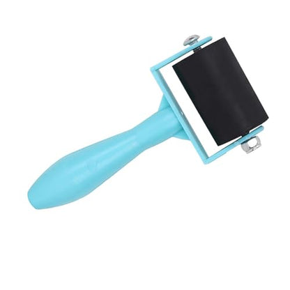 Generic Art Supplies Plastic Handle Printmaking Brayer Roller, Flexible and Practical Painting Tool for Printmaking, Great for Artists and Hobbyists (Green) - color: Green