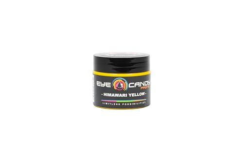 Eye Candy Resin Pigment Paste – Highly Pigmented Epoxy Color, 2 oz, Solid Non-Metallic, Mixable for Custom Shades (Himawari Yellow) - color: Himawari Yellow