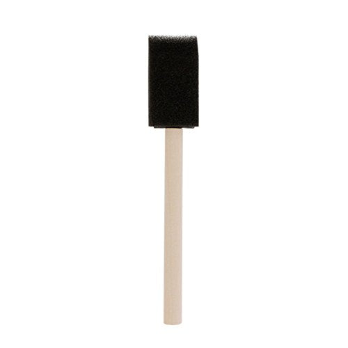 1-Inch Foam Brush Value Pack, 48-Piece - color: 48pack 1" Size