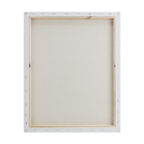 Creative Inspirations 4x4 Stretched Canvas Super Value 5 Packs - Artist Quality, Low Cost Canvas, Cotton Duck, Acid Free, Archival, Accepts All Paints, Double-Primed 10oz, Paintable Edges - size: 4x4"