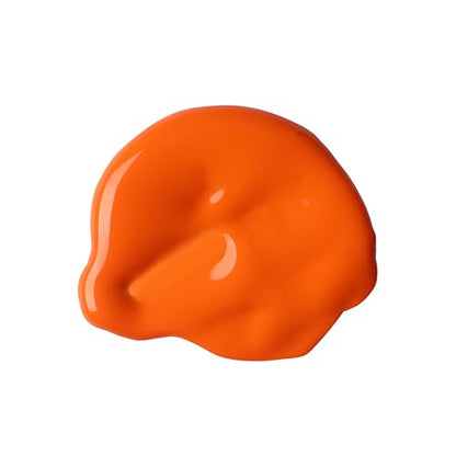 Liquitex BASICS Acrylic Fluid Paint, 118ml (4-oz) Bottle, Cadmium Orange Hue - color: Cadmium Orange Hue, style: 118ml (4-oz)