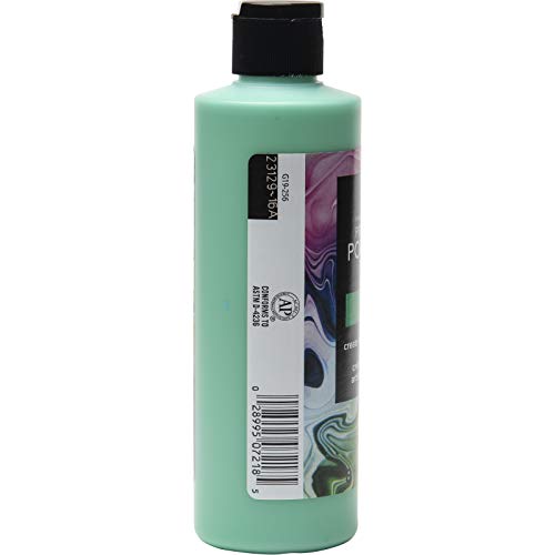 FolkArt Pre-Mixed Acrylic Pouring Paint, 8 oz, Green - color: Green