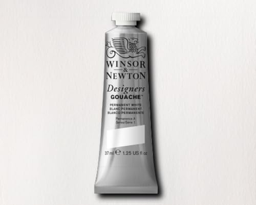 Winsor and Newton Designers Gouache 1.25 oz. Permanent White