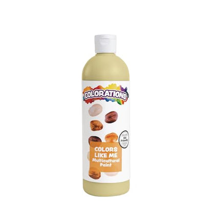 Colorations Colors Like Me Multicultural Paint, Olive - 16 oz. (Item # CMOL) - color: Olive