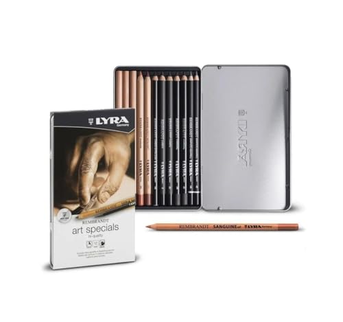 LYRA Rembrandt Art Specials, Fine Art Sketching Set, 12 Assorted Pencils, Ideal for Professionals & Students - color: Art Specials, Assorted Pencils