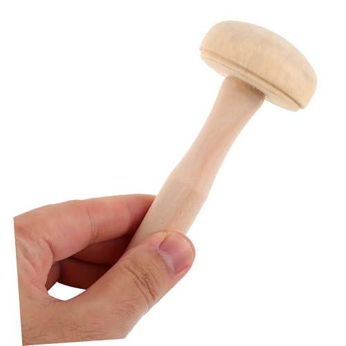 JEWEDECO Versatile Printmaking Tools Ink Plates Mushroom Rollers Wood Carving Knives