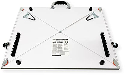 Proartek PK00018 Model PXB36 Portable Drafting Drawing Board 24" x 36"; PXB Series; Adjustable Aluminum Parallel Straightedge; Carry Handle; Architecture Tool for Students and Professionals - size: 24" x 36"