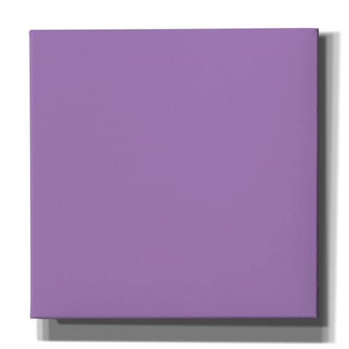Epic Art Group Artist Stretched Lilac Printed Canvas, 8"x8"x0.75" Great for Acrylic Paint - color: Lilac, size: 8x8