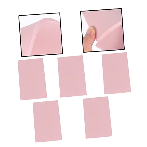 ARTIBETTER 5Pcs DIY Rubber Carving Blocks 15x10x0.6cm Soft Rubber Bricks for Hand Carving Crafts and Printmaking