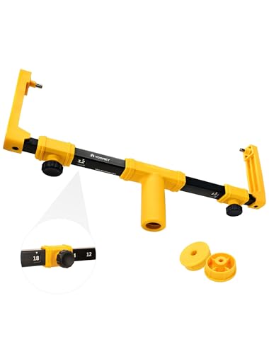 VOOMEY 18"Paint Roller Frame,The Adjustment Range is from 12" to18", Suitable for Large-Scale Painting Projects,Can be Used with an Extension Pole - size: 18"Paint Roller Frame
