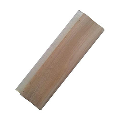 Silk Stencil Screen Printing Squeegee Wood Screen Ink Scraper (13 inch (33cm) Water Squeegee - 65 Durometer) - size: 13 inch (33cm) Water Squeegee - 65 durometer