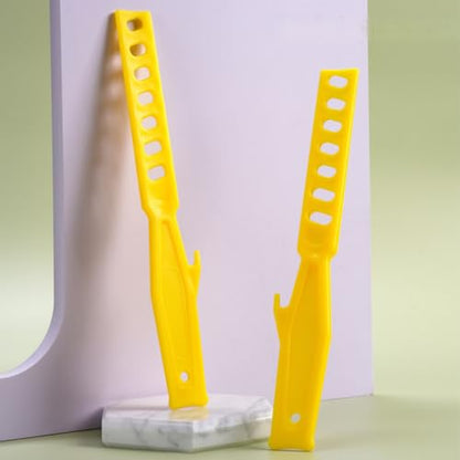 Paint Stir Sticks | Premium PP Paint Mixing Sticks with Fixed Barb | Reusable Plastic Stirrer Hand Tools for Mixing | 11 inch Length