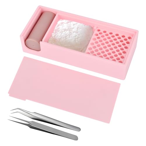 Cornstarch Tapper Box for Polymer Clay – Powder Container with Tapper, Essential Polymer Clay Tool for Earring Making & Craft Projects