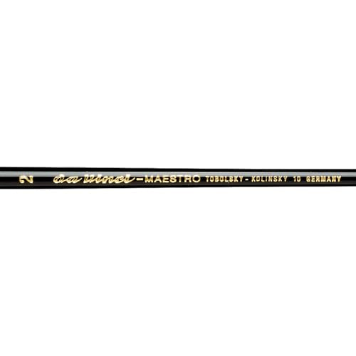 da Vinci Watercolor Maestro Series 10 Size 2 - Sharp Round - Maestro Kolinsky Red Sable - The Finest Kolinsky Available - Made in Germany - size: Size 2, style: Round Series 10