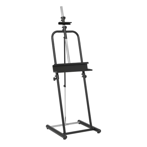 SD STUDIO DESIGNS Deluxe Easel - Black 22.5" W x 23" D x 87.75" H - style: 72"