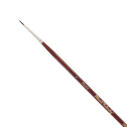 Creative Mark Mimik Kolinsky Watercolor Brush - # 1 Round - Long Handle Synthetic Paint Brush - Handmade in Germany - Synthetic Sable Paint Brushes for Professional Artists - Animal-Friendly - size: 1