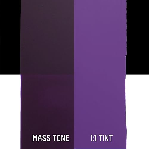 Liquitex BASICS Acrylic Fluid Paint, 118ml (4-oz) Bottle, Dioxazine Purple - color: Dioxazine Purple, style: 118ml (4-oz)