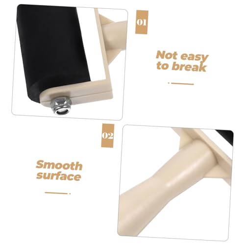 OHPHCALL Ergonomic Handle Printmaking Roller Ink Roller Tool Set Stamping Brayers for Art Supplies