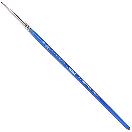 Winsor & Newton Cotman Water Colour Series 111 Short Handle Synthetic Brush, SH #2 - size: SH #2, style: Series 111 Round