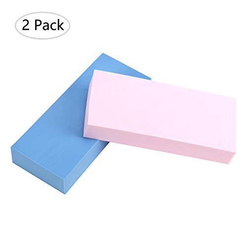 2 Pack Rectangle Artist Sponges - Watercolor Sponges for Painting, Crafts, Grout, Cleaning, Pottery, Clay, Ceramics, Household Use and More - 6.5 x 2.8 x 1.1Inch