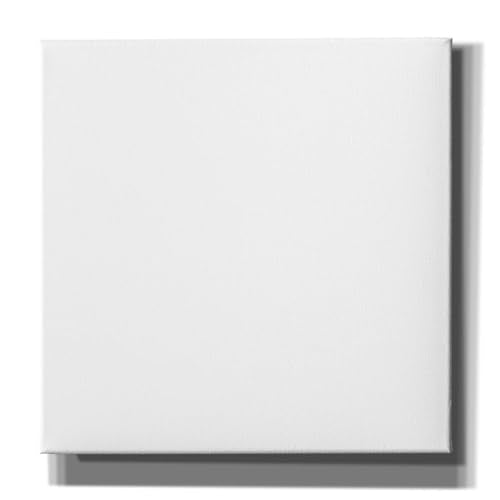 Epic Art Group Artist Poly/Cotton Stretched Gloss White Canvas, 8"x8"x0.75" Great for Acrylic - color: White, size: 8x8