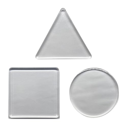 Gel Printing Plate Printmaking Supplies Reusable Monoprinting Plate for Monoprinting, 3pcs - color: 3pcs