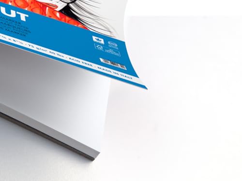 Fabriano Layout Marker Pad, 40 lb./75 GSM, 70 Sheets, 8.25" x 11.7"