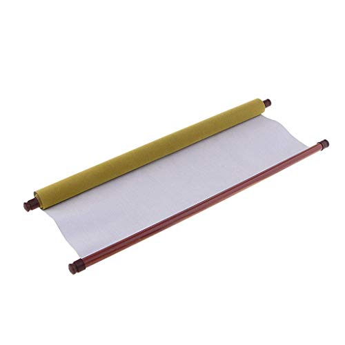 2 Rolls Reusable Large 59 x 20 inches Magic Cloth Water Writing Cloth Chinese Calligraphy Scrolls Paper Blank for Sketching and Tracing