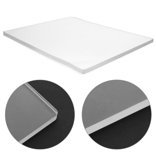 LALAFINA Kids Gel Printing Plate 9.72X7.75In Non-Stick Soft Flexible Reusable Gel Press for Monoprinting Scrapbooking Card Making and Mixed Media Art Projects