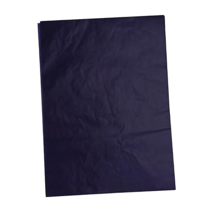 PLAFOPE Carbon Paper 100 Sheets Transfer Paper for Tracing Drawing Painting A4 Size - color: Blue