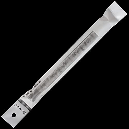 Rengue Acrylic Rolling Pin with 28 Patterns, Compliant Material, Comfortable Grip, 16 X 1 Cm, Lightweight for Dough and Pastry Acrylic Rolling Pin with 28 Patterns, Nan Kitchen (#10) - size: 51031 Christmas