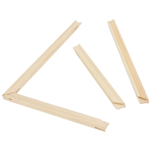 4 Pack 12x16 Inch DIY Wood Canvas Stretcher Bars, Removable Canvas Wood Frame Kits for Painting, Embroidery, Needlepoint Arts Craft