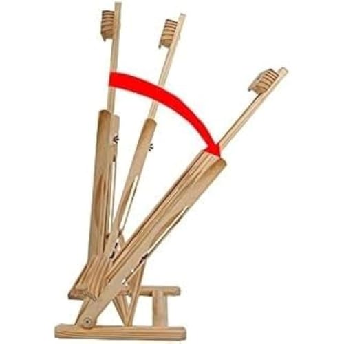 Adjustable Tabletop Easel, Heavy Duty H-Frame Studio Easel for Artists, Beechwood Painting & Drawing Art Supplies with 6 Height Settings