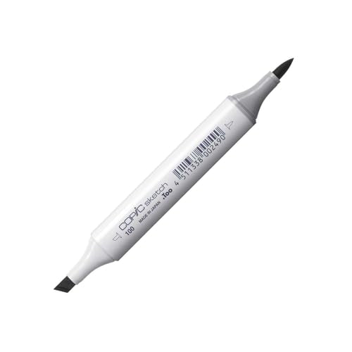 Copic Marker Copic Sketch Markers, Black - color: 100 Black, size: 0.5 X 0.7 X 6.0 Inches