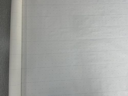 Pattern Paper for Sewing, Tracing Paper for Pattern Drafting, Marking Paper for Dressmaking, 60g Weight (Alphanumeric Dotted Paper, 45 Inch x 20 Yard)