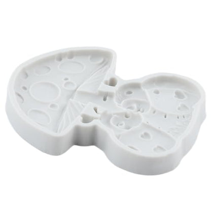 Mushroom Ladybug Polymer Clay Mold Mushroom Silicone Molds for DIY Crafts Epoxy Resin Casting Air Dry Polymer Clay Plaster Jewelry Making - color: Style G