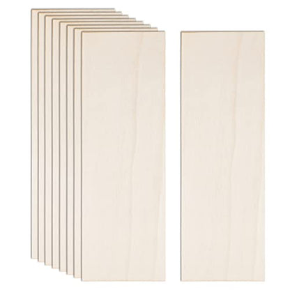 12 Pack Basswood Sheets for Crafts 12 x 4 x 1/8 Inch-3 mm Thick Unfinished Plywood Sheets Thin Craft Wood Sheets Boards for Drawing,Painting, Wood Engraving, Wood Burning,DIY Laser Cutting Projects - size: 12 x 4 inch