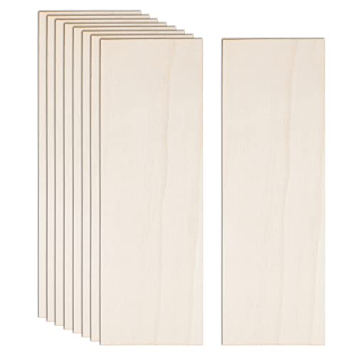12 Pack Basswood Sheets for Crafts 12 x 4 x 1/8 Inch-3 mm Thick Unfinished Plywood Sheets Thin Craft Wood Sheets Boards for Drawing,Painting, Wood Engraving, Wood Burning,DIY Laser Cutting Projects - size: 12 x 4 inch