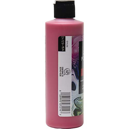 FolkArt Pre-Mixed Acrylic Pouring Paint, 8 oz, Red - color: Red
