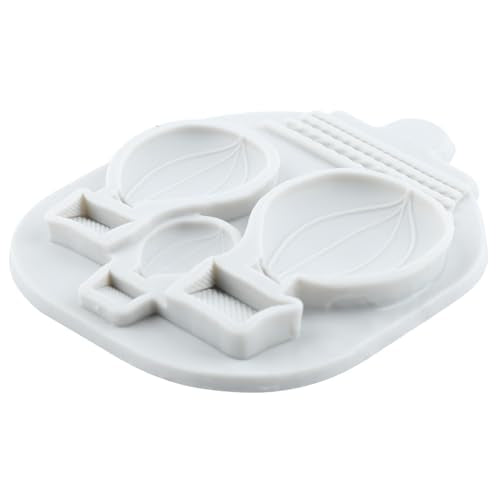 Hot Air Balloon Polymer Clay Mold Hot Air Balloon Silicone Molds for DIY Crafts Epoxy Resin Casting Air Dry Polymer Clay Plaster Jewelry Making - color: Style D