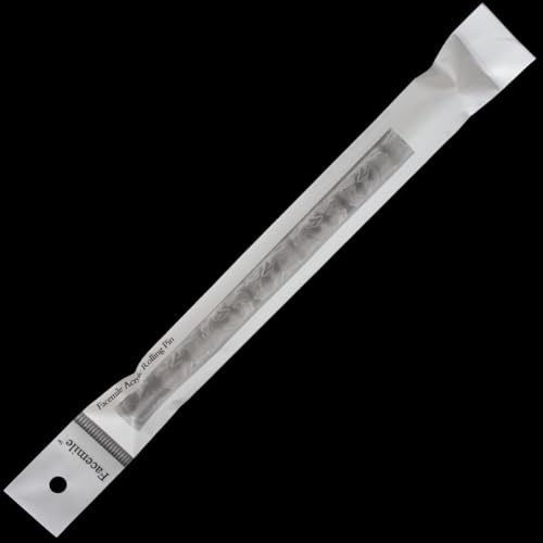 Rengue Acrylic Rolling Pin with 28 Patterns, Compliant Material, Comfortable Grip, 16 X 1 Cm, Lightweight for Dough and Pastry Acrylic Rolling Pin with 28 Patterns, Nan Kitchen (#8) - size: 51021 printing