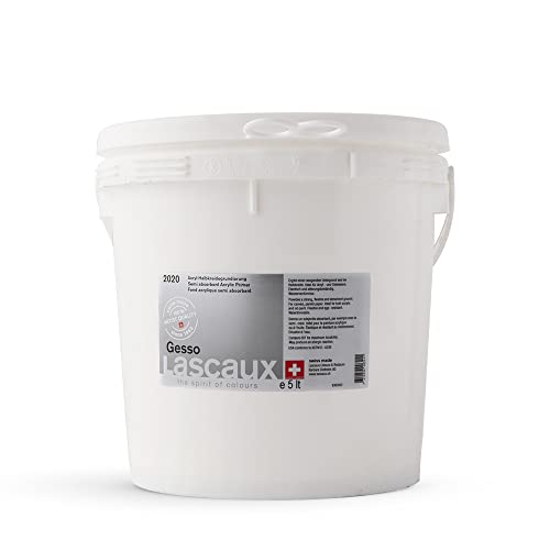 Lascaux : 5 Litre : Gesso : By Road Parcel Only