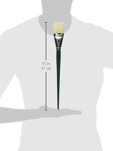 Winsor & Newton 5973718 Winton Hog Bright #18 Bristle Brush - size: #18, style: Bright