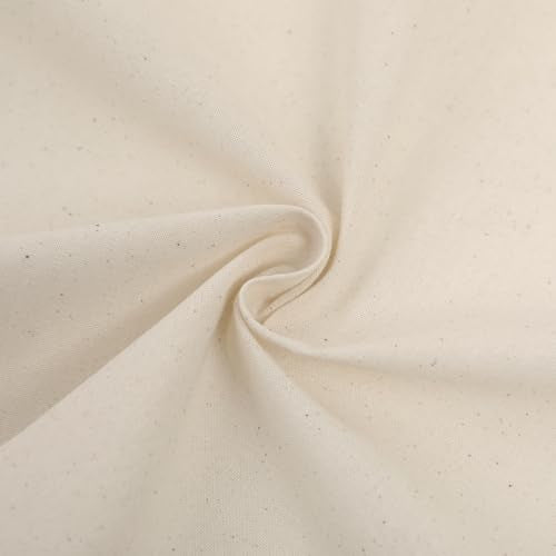 60”W 10oz Natural Canvas Fabric, Canvas Roll, 100% Cotton Painters Drop Cloth for Arts & Crafts, Backings Covers (3 Yards) - size: 3Y-10oz