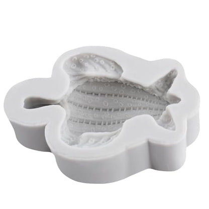 Sea Turtle Silicone Resin Mold Turtle Polymer Clay Molds for DIY Crafts Epoxy Resin Casting Air Dry Polymer Clay Plaster Jewelry Making - color: Style N